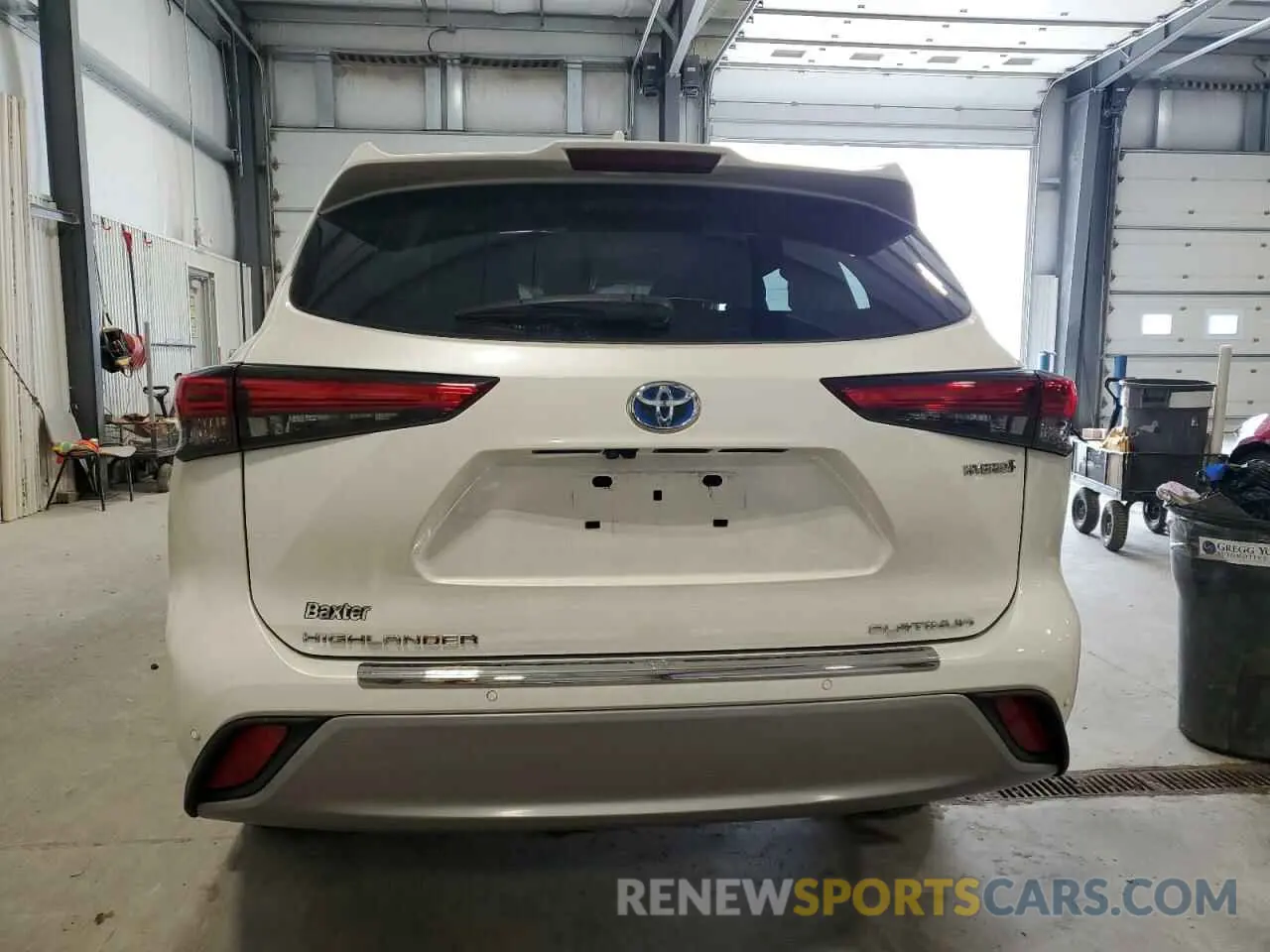 6 Photograph of a damaged car 5TDEBRCH5MS027980 TOYOTA HIGHLANDER 2021