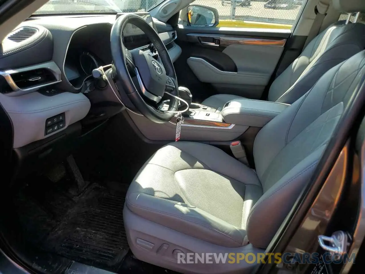 7 Photograph of a damaged car 5TDEBRCH6MS015210 TOYOTA HIGHLANDER 2021