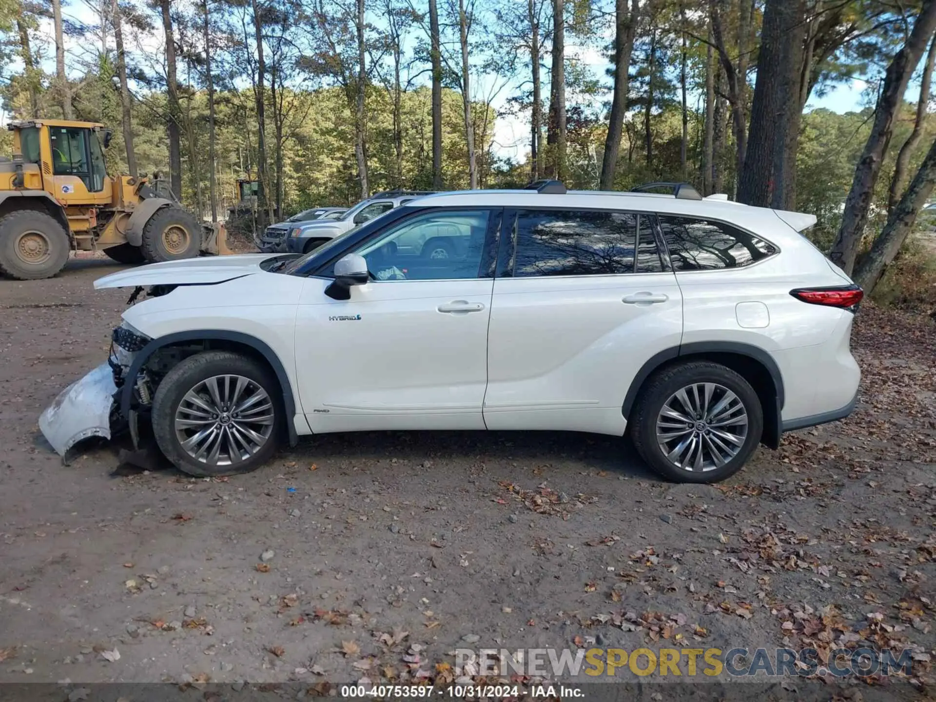 14 Photograph of a damaged car 5TDEBRCH6MS024425 TOYOTA HIGHLANDER 2021