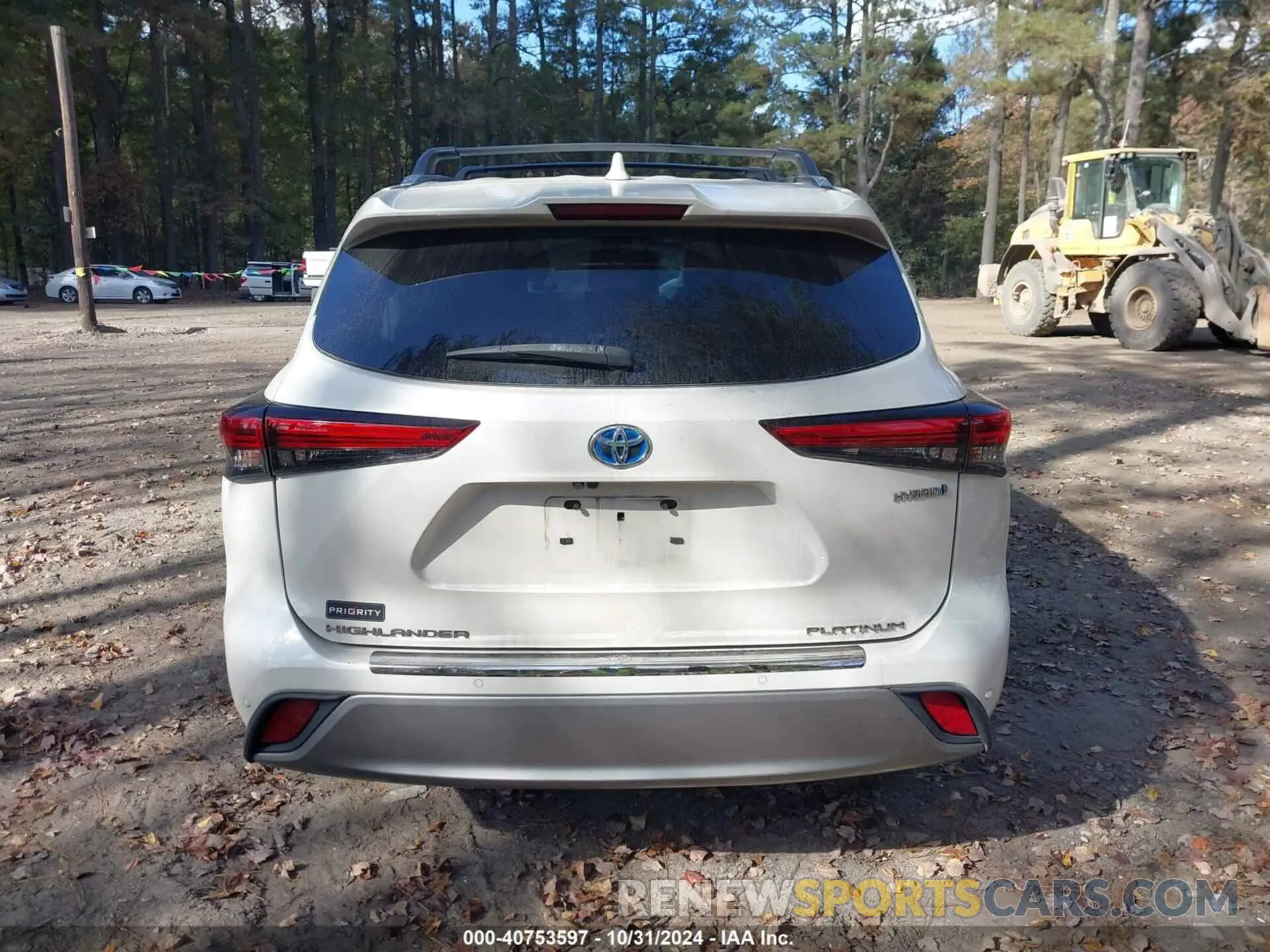 16 Photograph of a damaged car 5TDEBRCH6MS024425 TOYOTA HIGHLANDER 2021