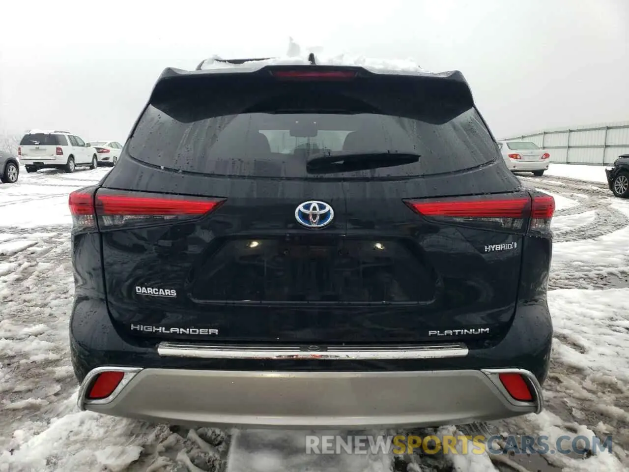 6 Photograph of a damaged car 5TDEBRCH6MS024781 TOYOTA HIGHLANDER 2021