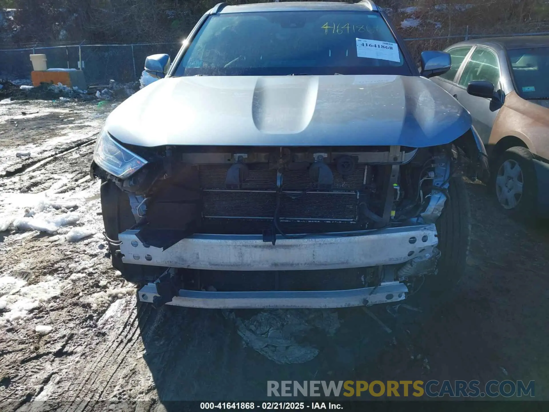 6 Photograph of a damaged car 5TDEBRCH7MS025826 TOYOTA HIGHLANDER 2021