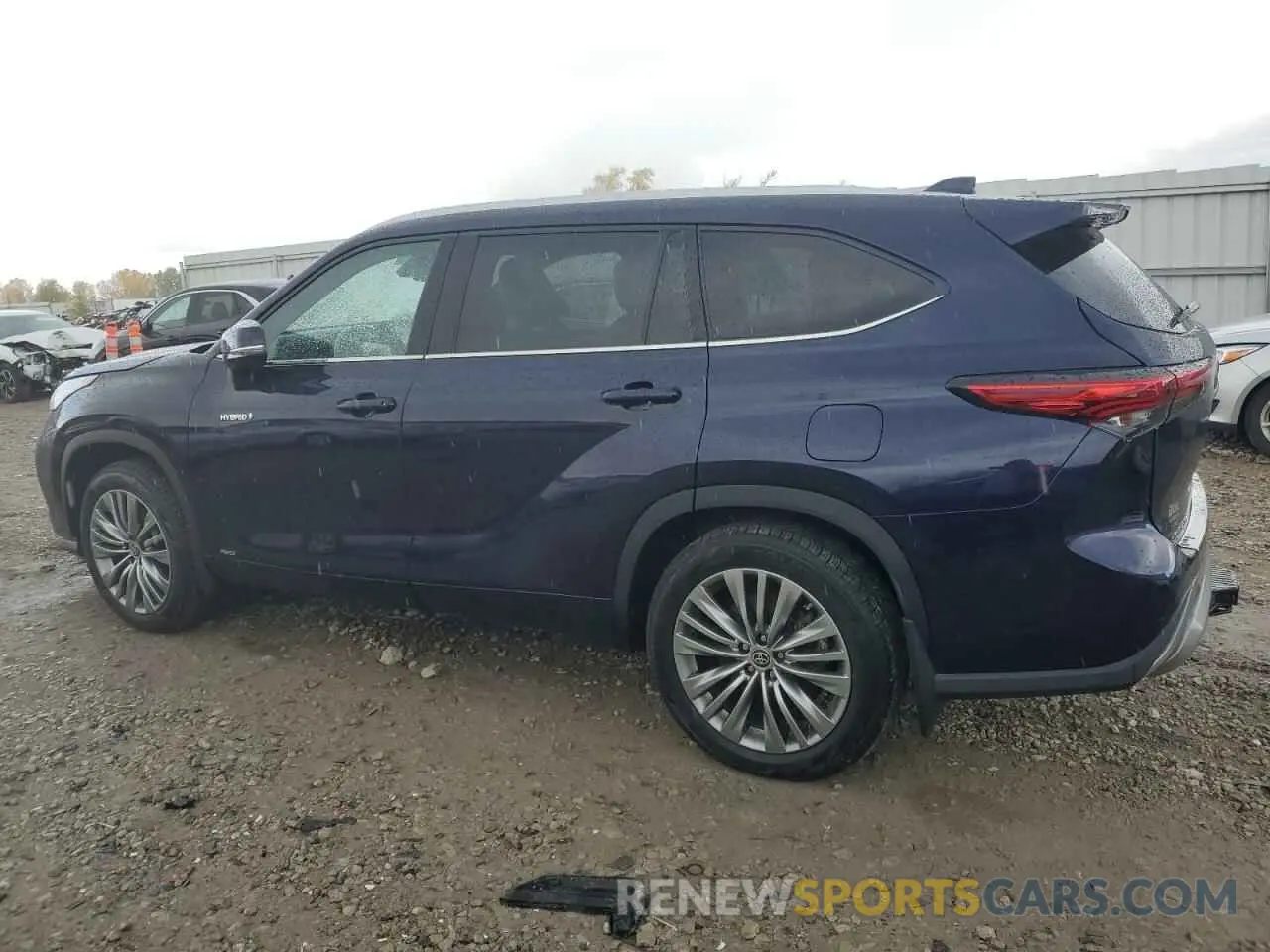 2 Photograph of a damaged car 5TDEBRCH7MS065890 TOYOTA HIGHLANDER 2021