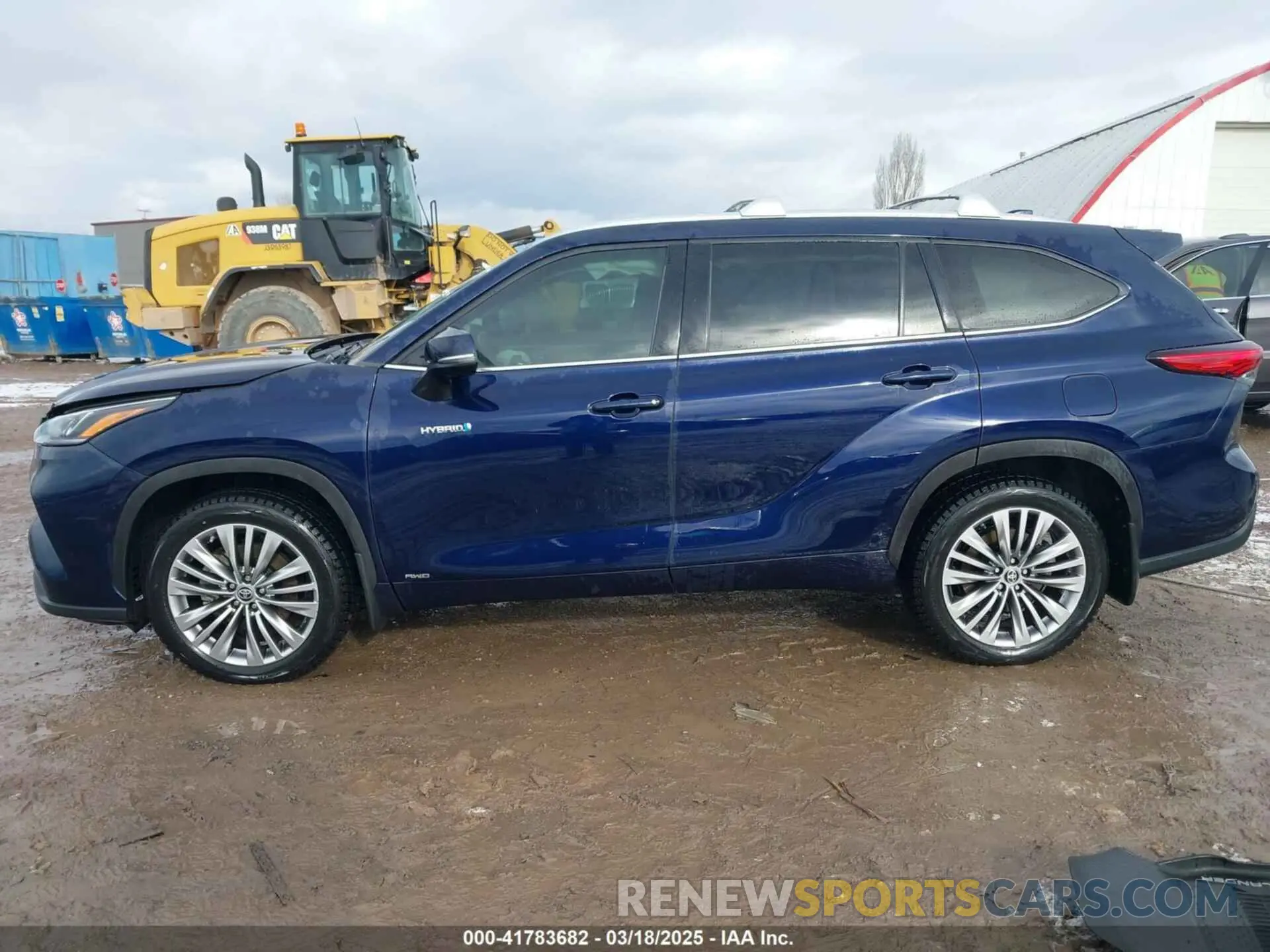 14 Photograph of a damaged car 5TDEBRCHXMS024265 TOYOTA HIGHLANDER 2021