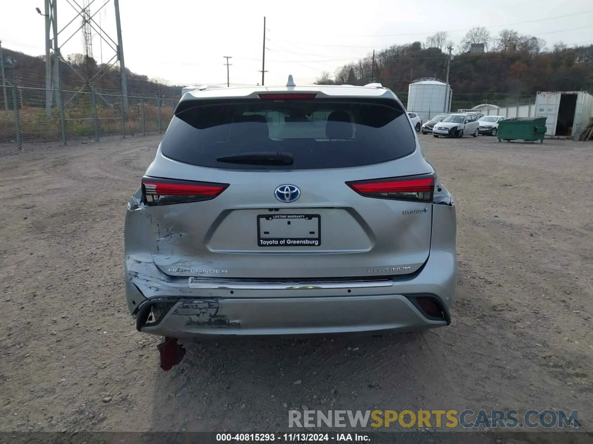 16 Photograph of a damaged car 5TDEBRCHXMS029336 TOYOTA HIGHLANDER 2021