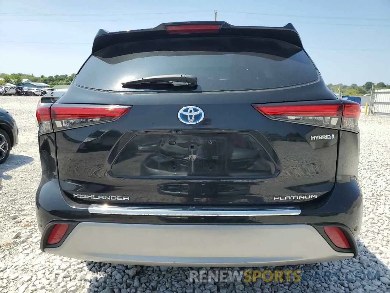 6 Photograph of a damaged car 5TDEBRCHXMS031815 TOYOTA HIGHLANDER 2021