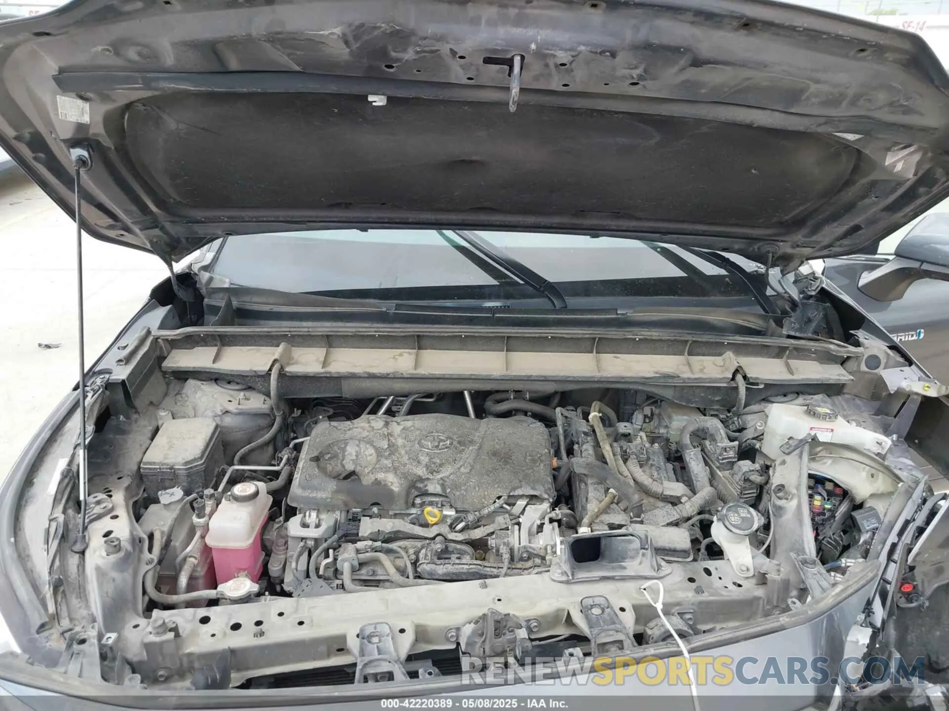 10 Photograph of a damaged car 5TDFARAHXMS008030 TOYOTA HIGHLANDER 2021