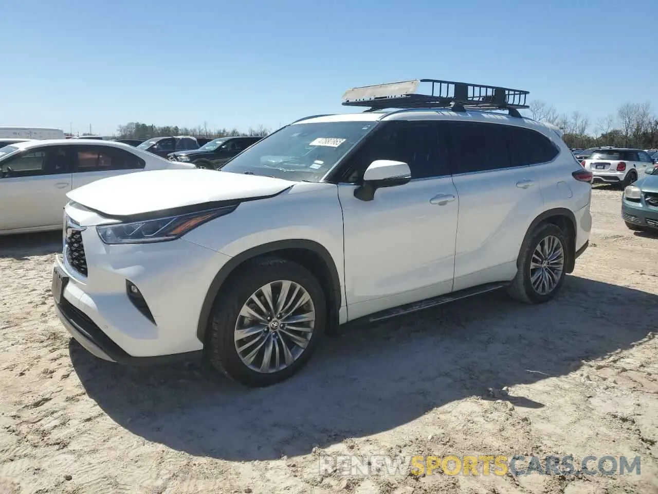1 Photograph of a damaged car 5TDFZRAH1MS049929 TOYOTA HIGHLANDER 2021