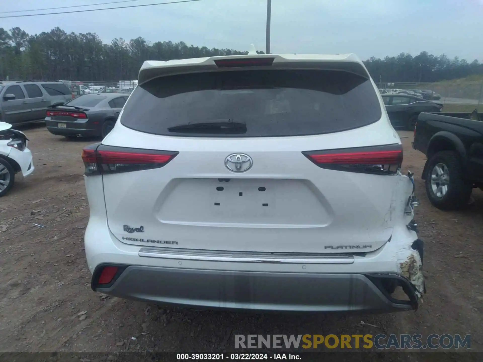 16 Photograph of a damaged car 5TDFZRAH2MS040575 TOYOTA HIGHLANDER 2021