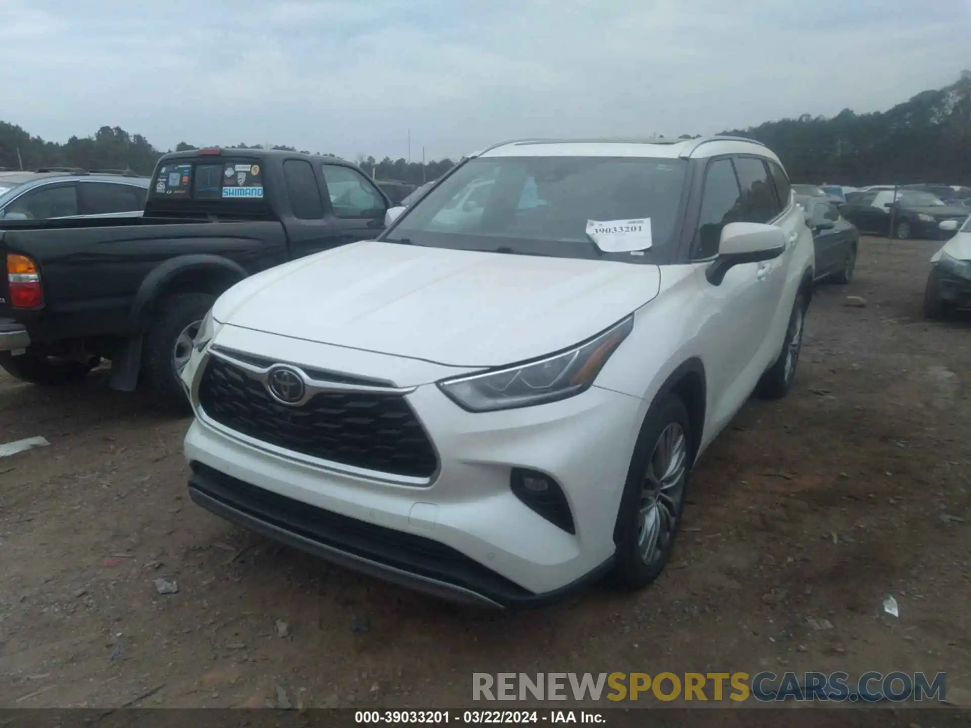 20 Photograph of a damaged car 5TDFZRAH2MS040575 TOYOTA HIGHLANDER 2021