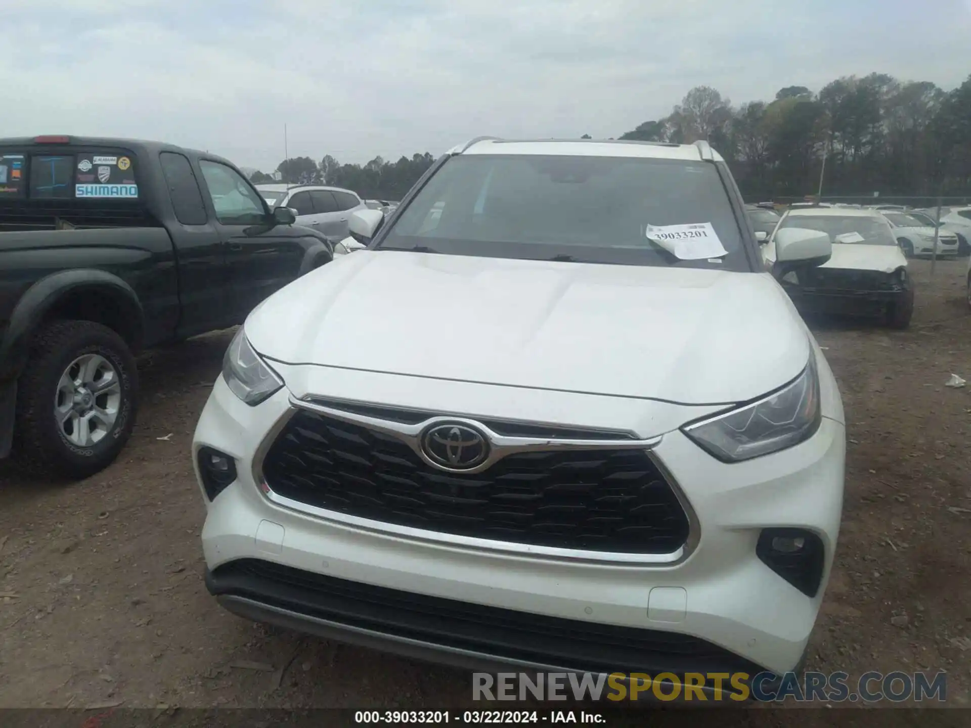 21 Photograph of a damaged car 5TDFZRAH2MS040575 TOYOTA HIGHLANDER 2021