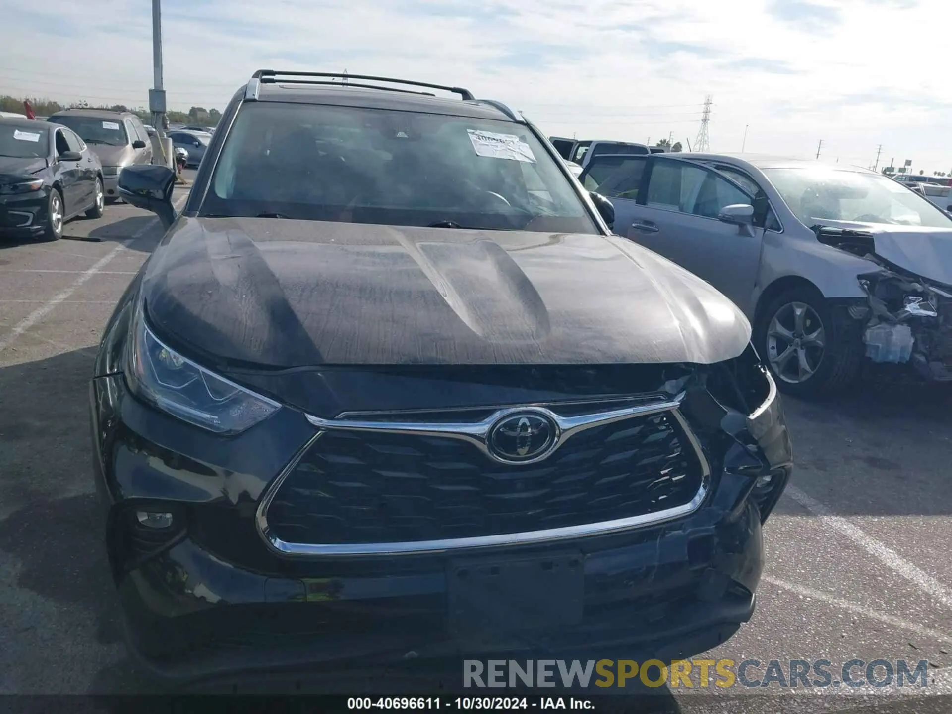 12 Photograph of a damaged car 5TDFZRAH6MS066483 TOYOTA HIGHLANDER 2021