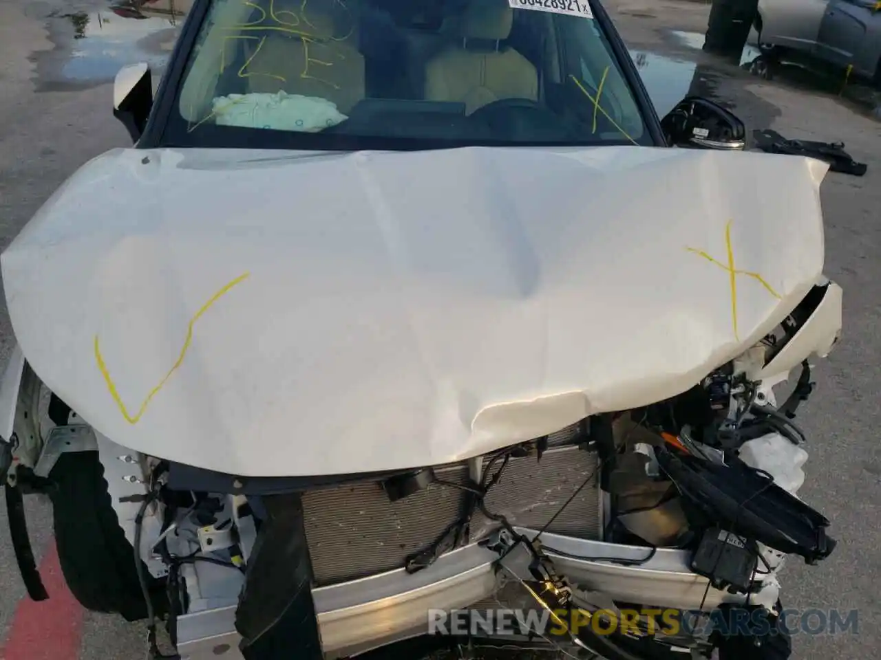 7 Photograph of a damaged car 5TDFZRAH8MS070339 TOYOTA HIGHLANDER 2021