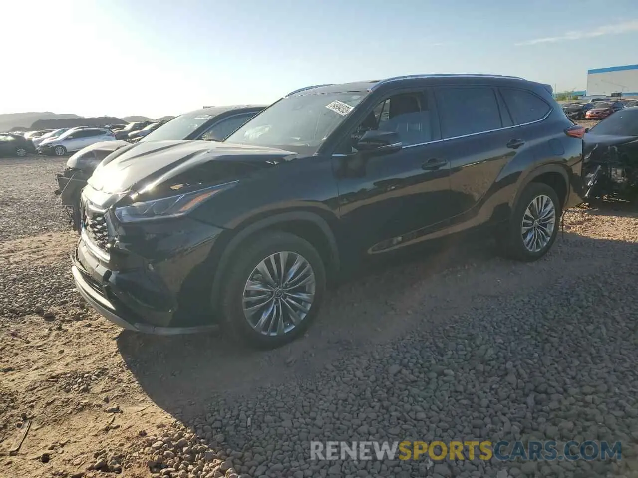 1 Photograph of a damaged car 5TDFZRAHXMS037147 TOYOTA HIGHLANDER 2021