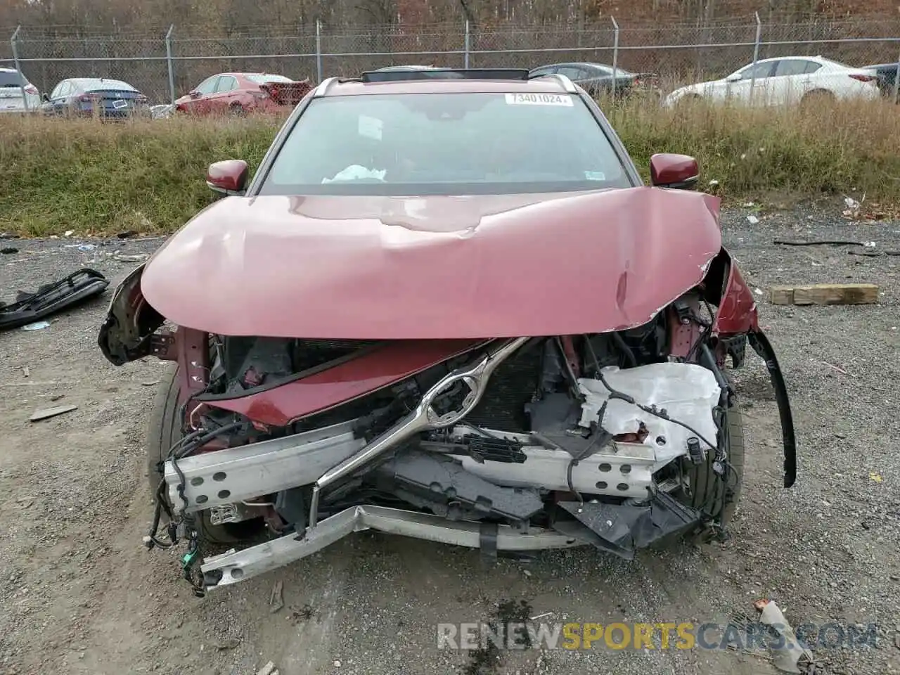 5 Photograph of a damaged car 5TDFZRBH0MS069734 TOYOTA HIGHLANDER 2021