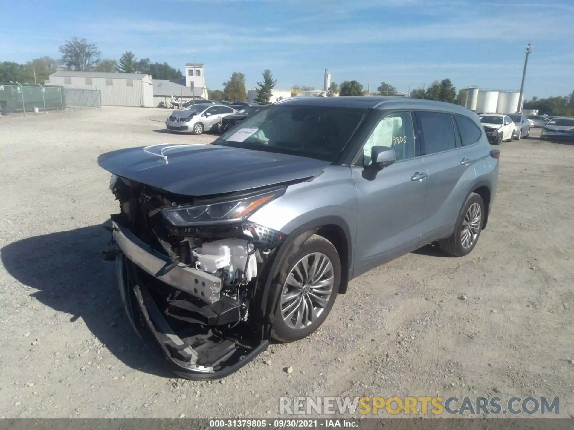 2 Photograph of a damaged car 5TDFZRBH0MS097484 TOYOTA HIGHLANDER 2021