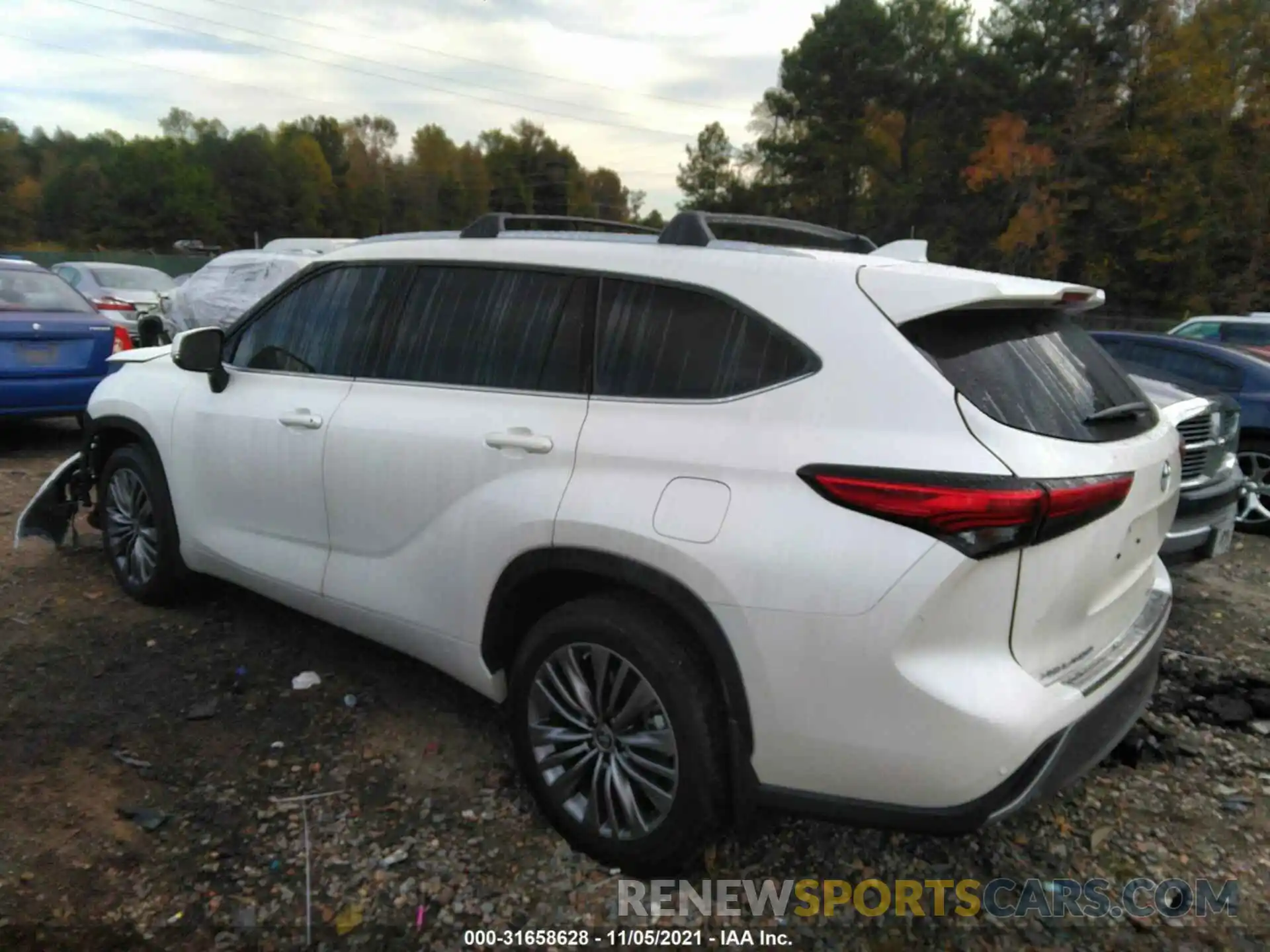 3 Photograph of a damaged car 5TDFZRBH0MS138941 TOYOTA HIGHLANDER 2021