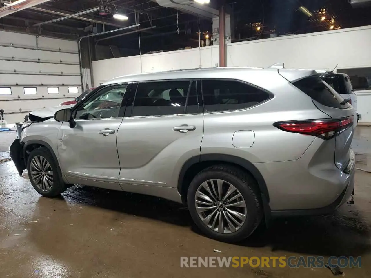 2 Photograph of a damaged car 5TDFZRBH0MS146568 TOYOTA HIGHLANDER 2021