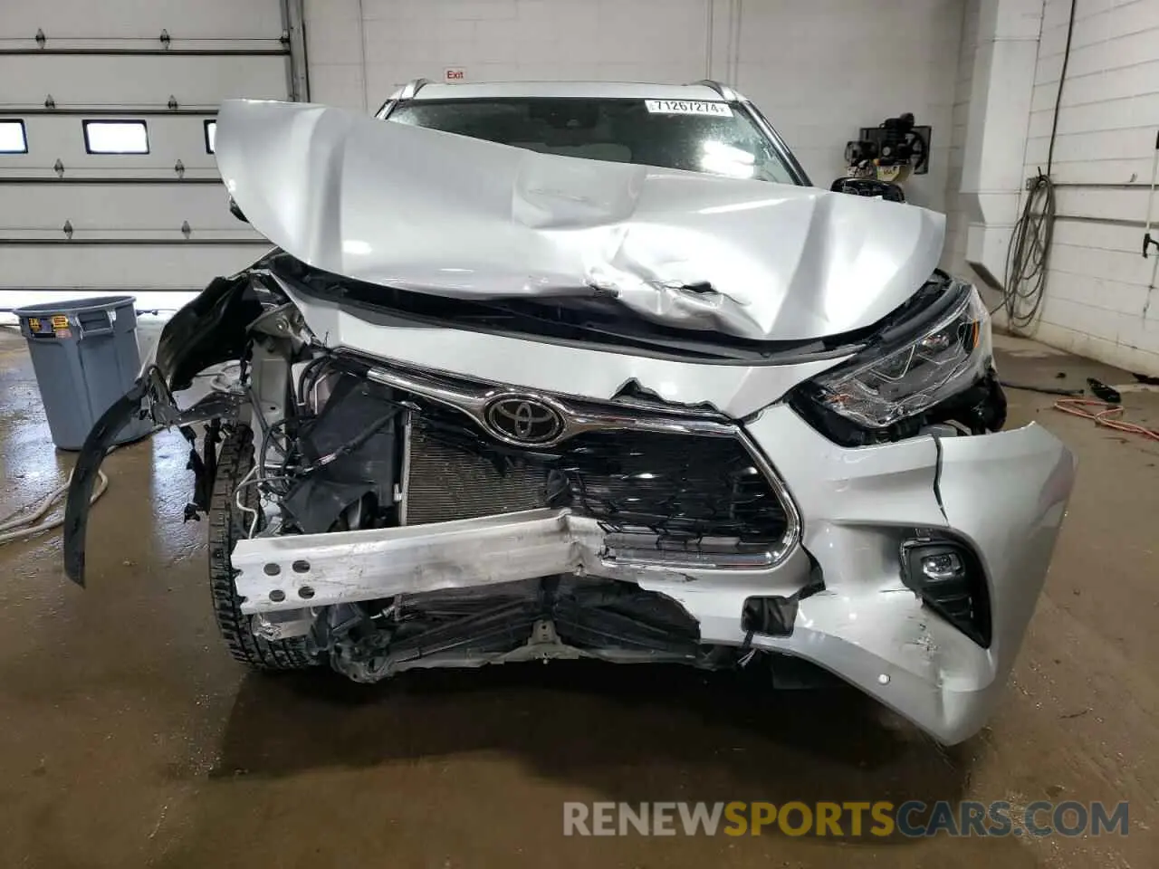 5 Photograph of a damaged car 5TDFZRBH0MS146568 TOYOTA HIGHLANDER 2021