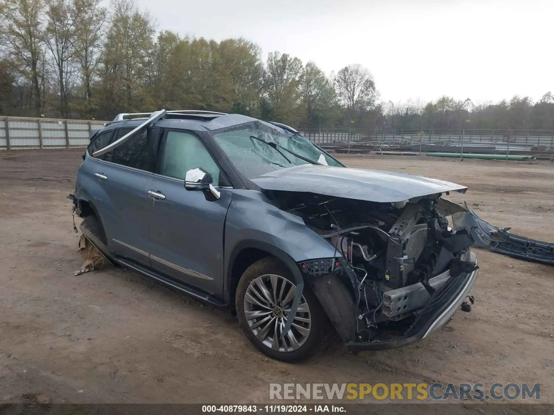 1 Photograph of a damaged car 5TDFZRBH1MS158499 TOYOTA HIGHLANDER 2021