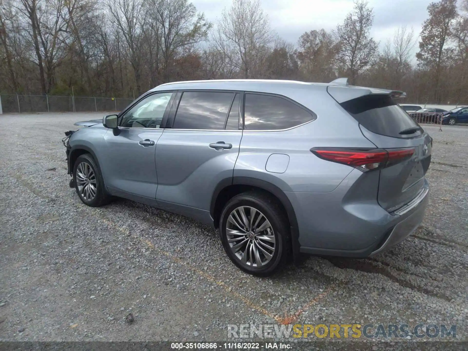 3 Photograph of a damaged car 5TDFZRBH2MS098149 TOYOTA HIGHLANDER 2021