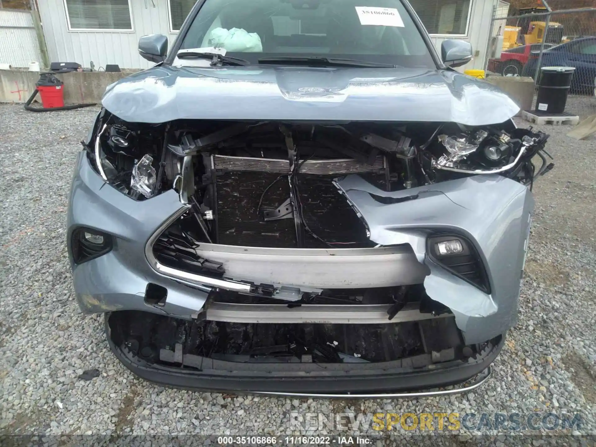 6 Photograph of a damaged car 5TDFZRBH2MS098149 TOYOTA HIGHLANDER 2021