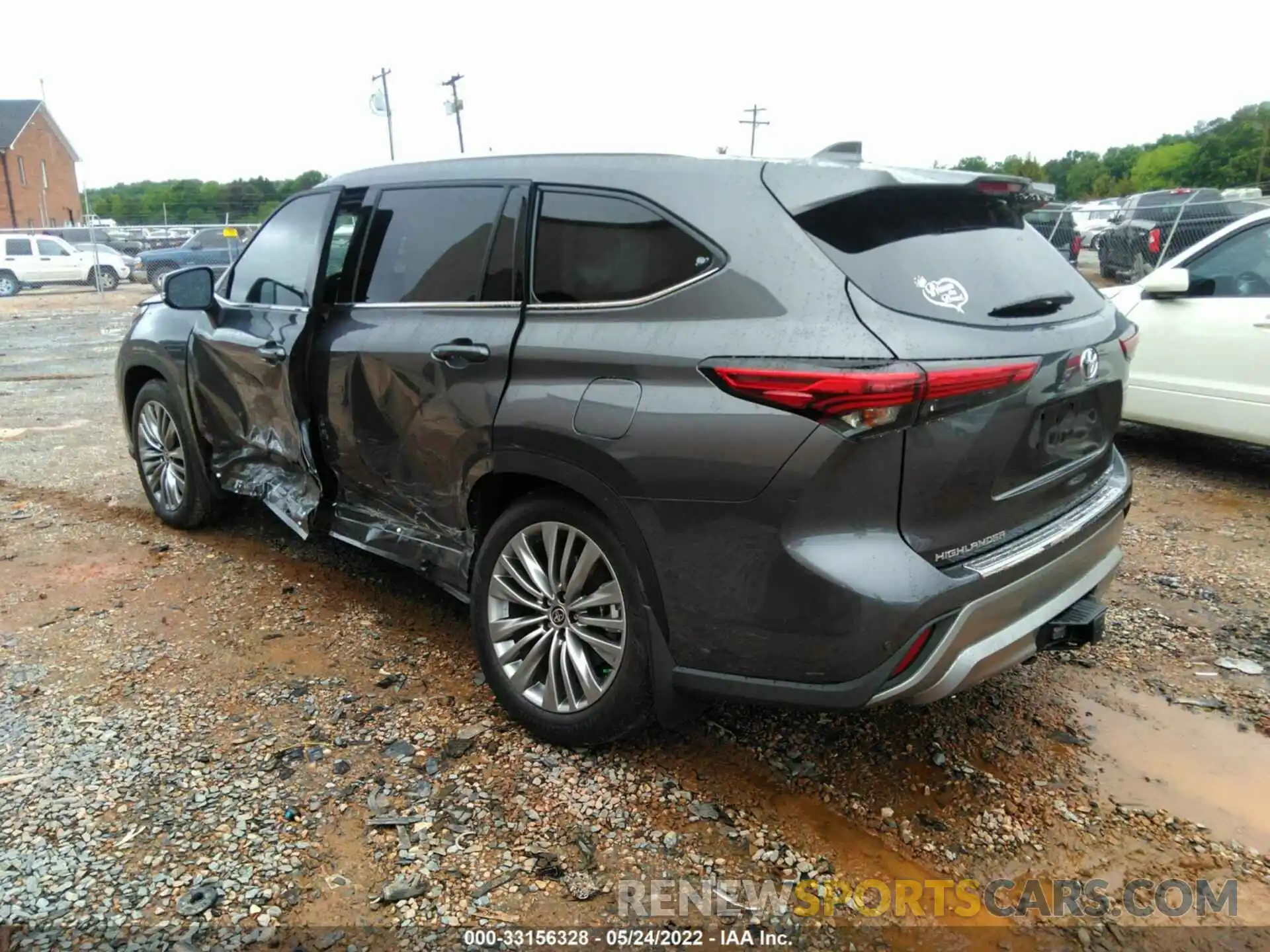 3 Photograph of a damaged car 5TDFZRBH3MS078265 TOYOTA HIGHLANDER 2021