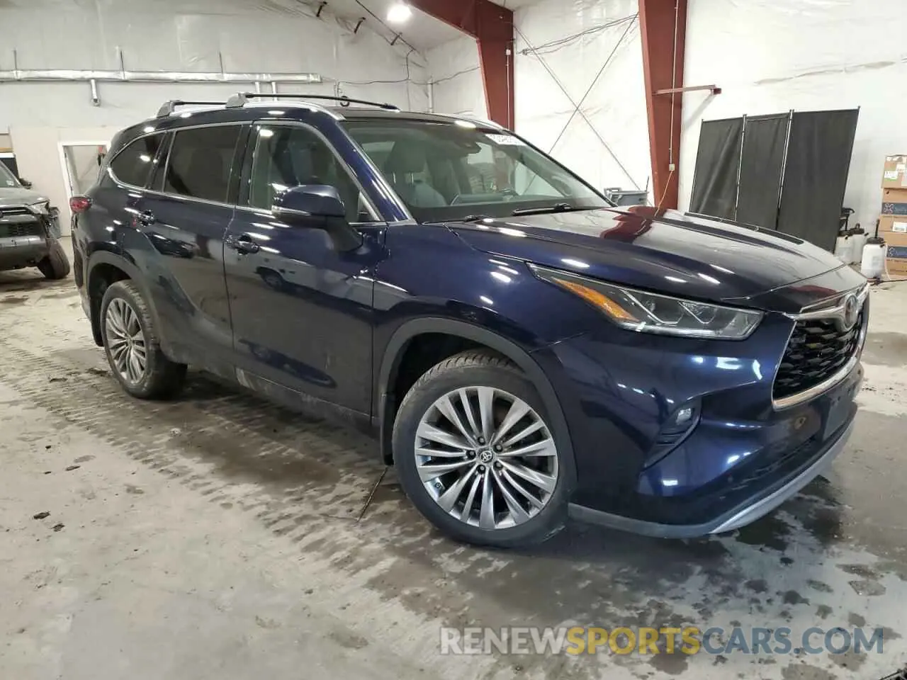 4 Photograph of a damaged car 5TDFZRBH4MS112455 TOYOTA HIGHLANDER 2021