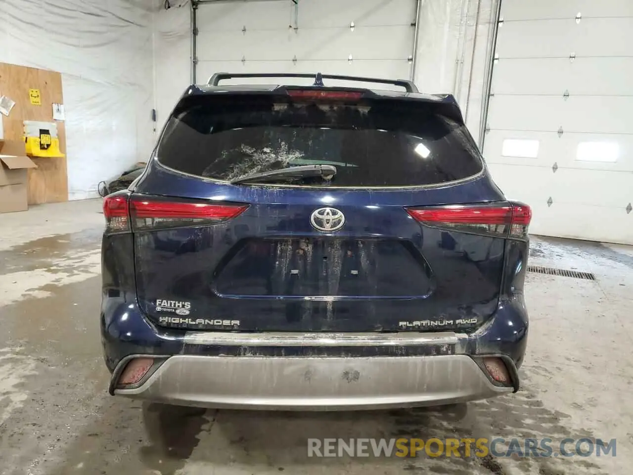 6 Photograph of a damaged car 5TDFZRBH4MS112455 TOYOTA HIGHLANDER 2021