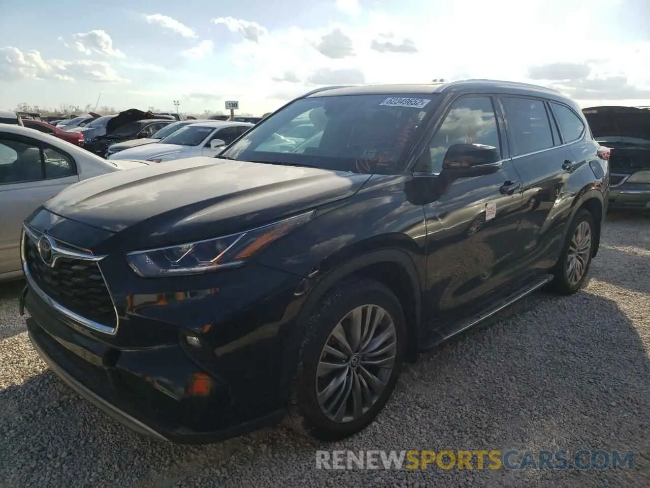 2 Photograph of a damaged car 5TDFZRBH4MS121785 TOYOTA HIGHLANDER 2021