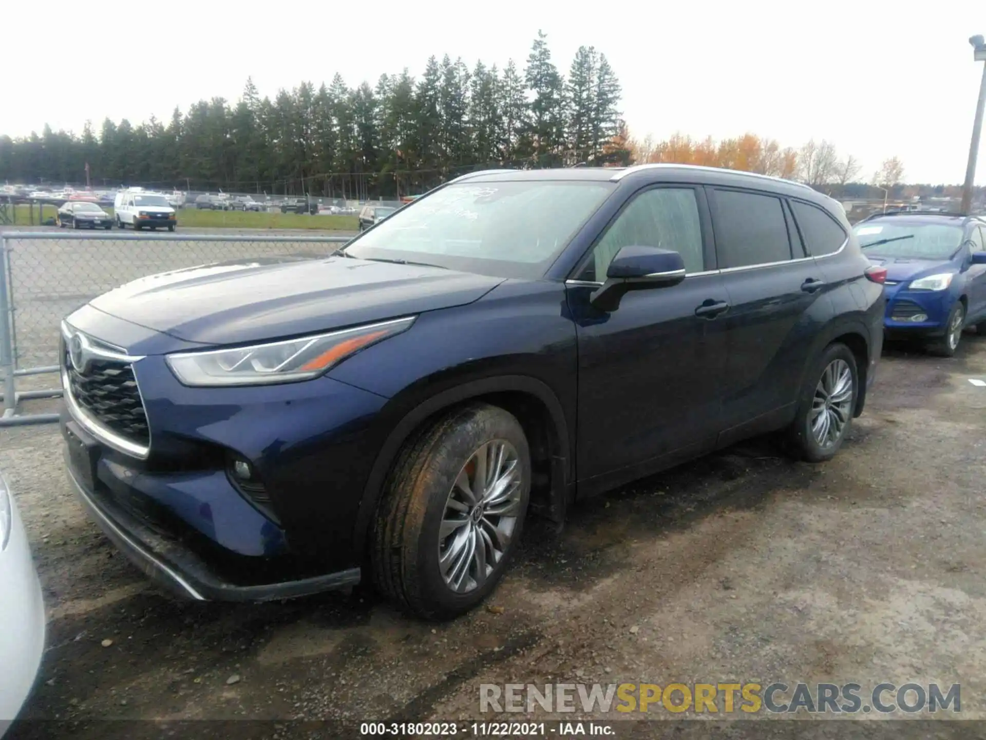 2 Photograph of a damaged car 5TDFZRBH5MS107832 TOYOTA HIGHLANDER 2021