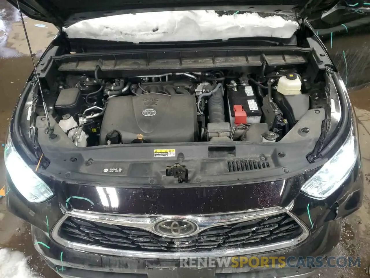 12 Photograph of a damaged car 5TDFZRBH6MS071911 TOYOTA HIGHLANDER 2021