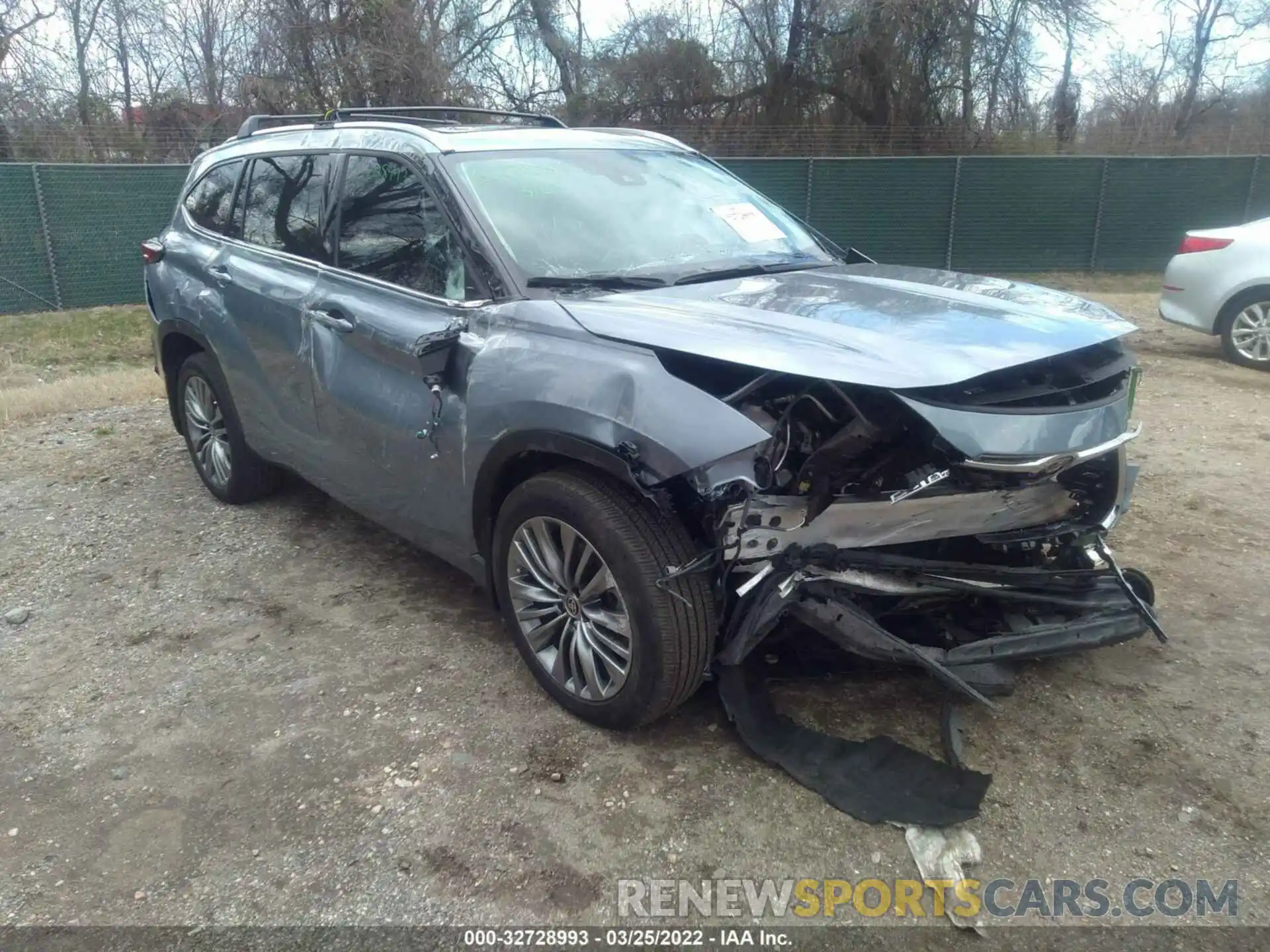 1 Photograph of a damaged car 5TDFZRBH6MS075425 TOYOTA HIGHLANDER 2021