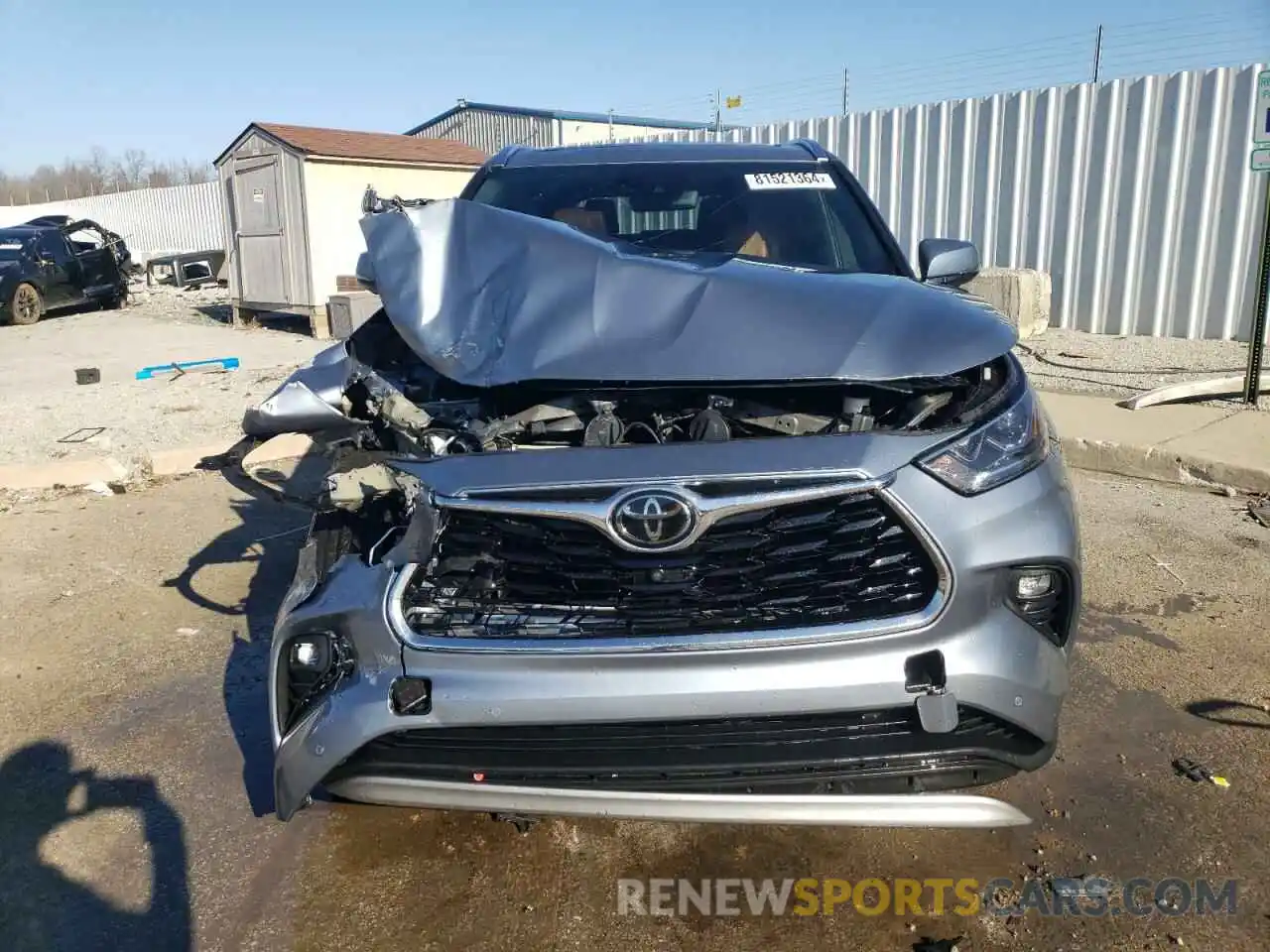 5 Photograph of a damaged car 5TDFZRBH6MS088837 TOYOTA HIGHLANDER 2021