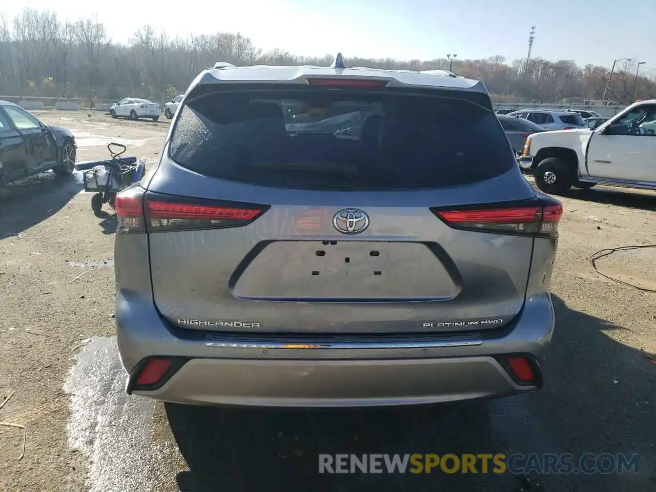 6 Photograph of a damaged car 5TDFZRBH6MS088837 TOYOTA HIGHLANDER 2021