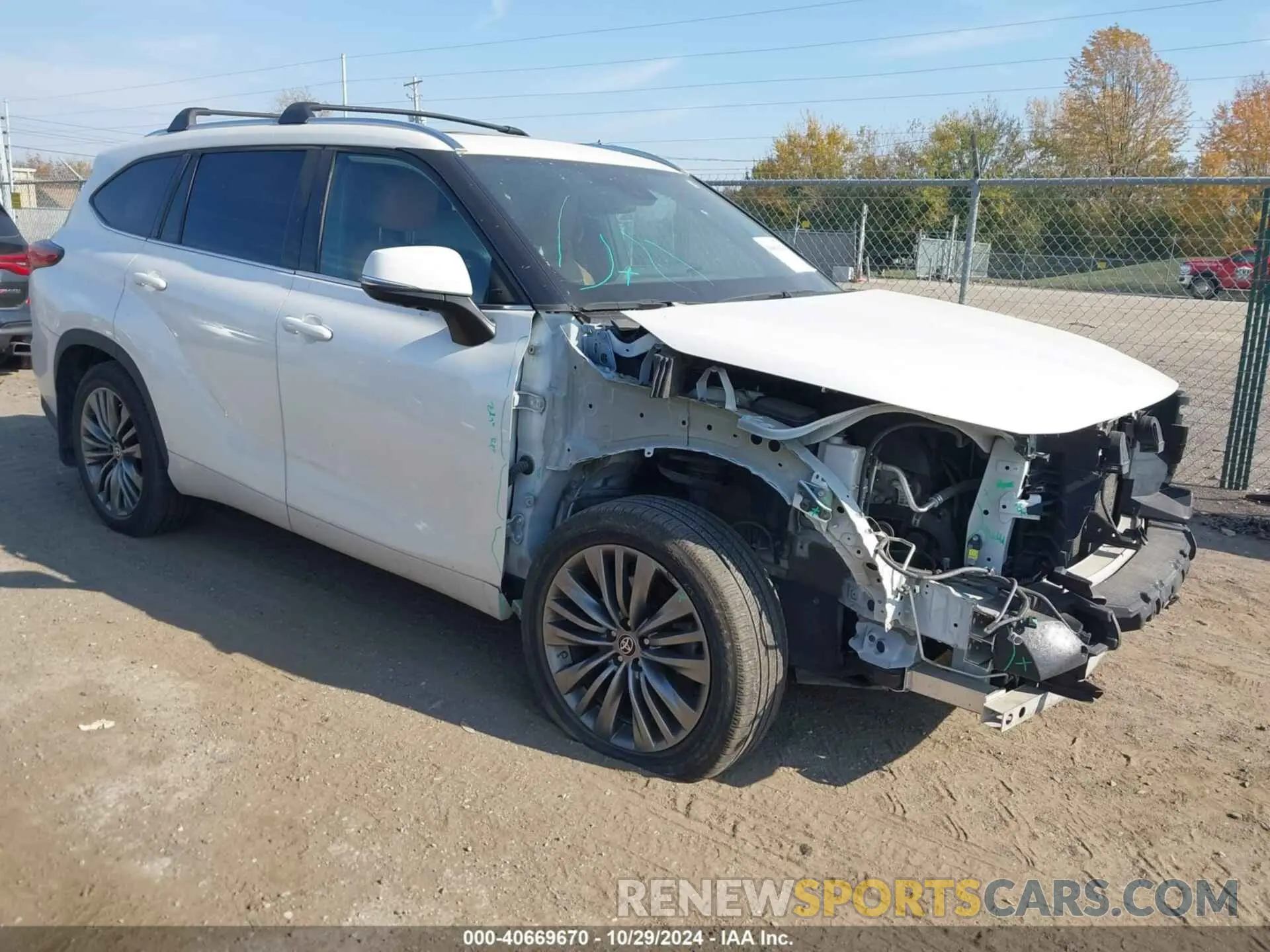 1 Photograph of a damaged car 5TDFZRBH6MS135560 TOYOTA HIGHLANDER 2021