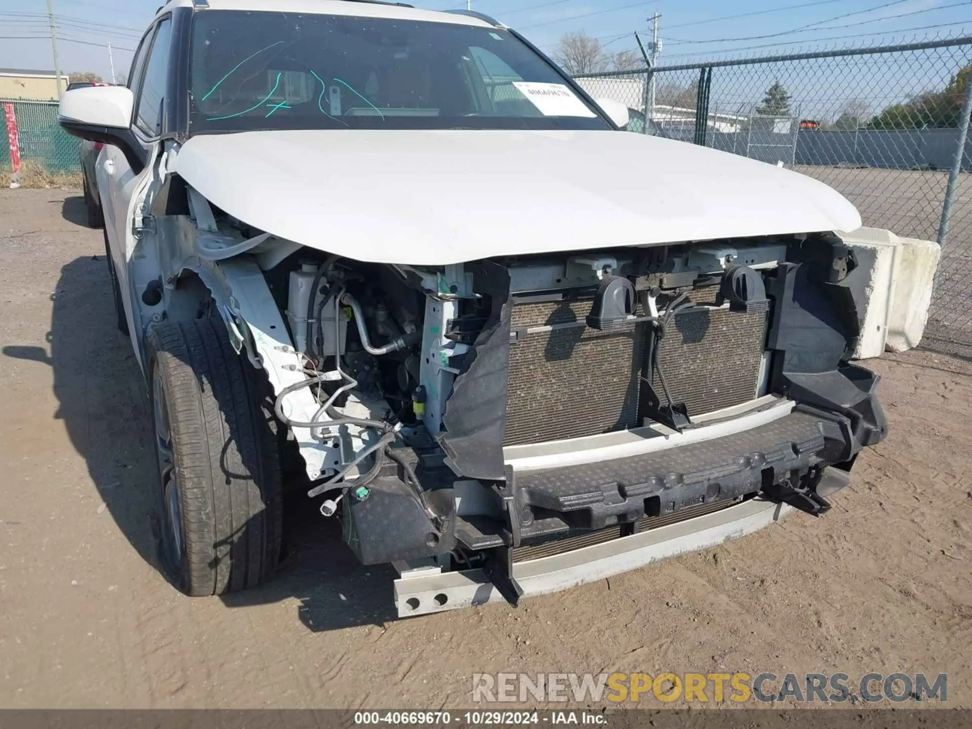 6 Photograph of a damaged car 5TDFZRBH6MS135560 TOYOTA HIGHLANDER 2021