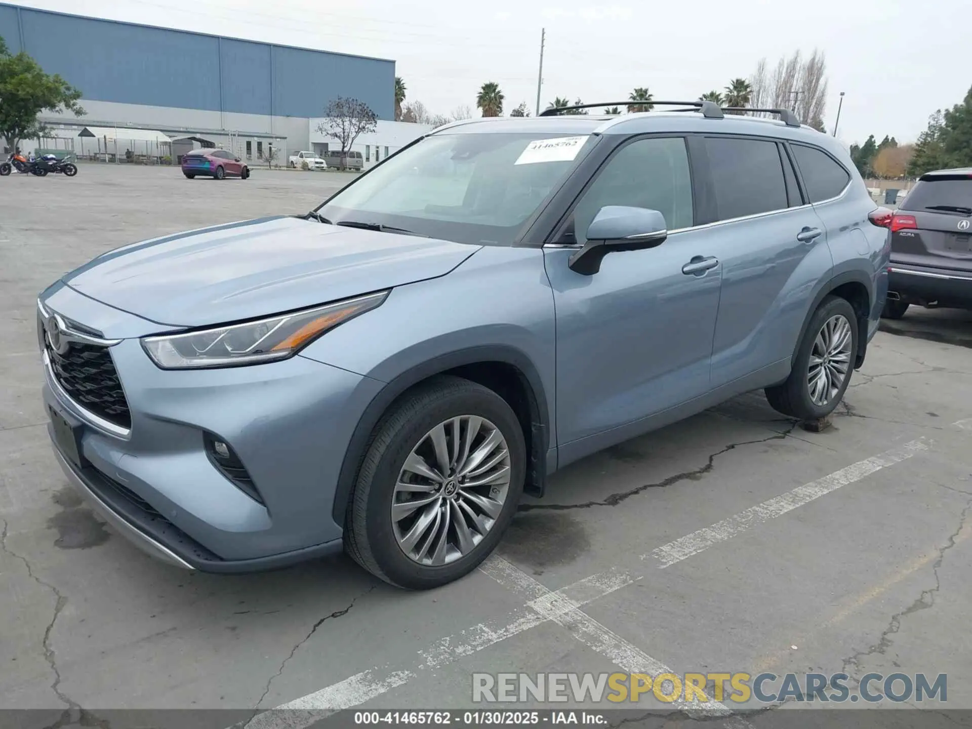 2 Photograph of a damaged car 5TDFZRBH6MS146218 TOYOTA HIGHLANDER 2021