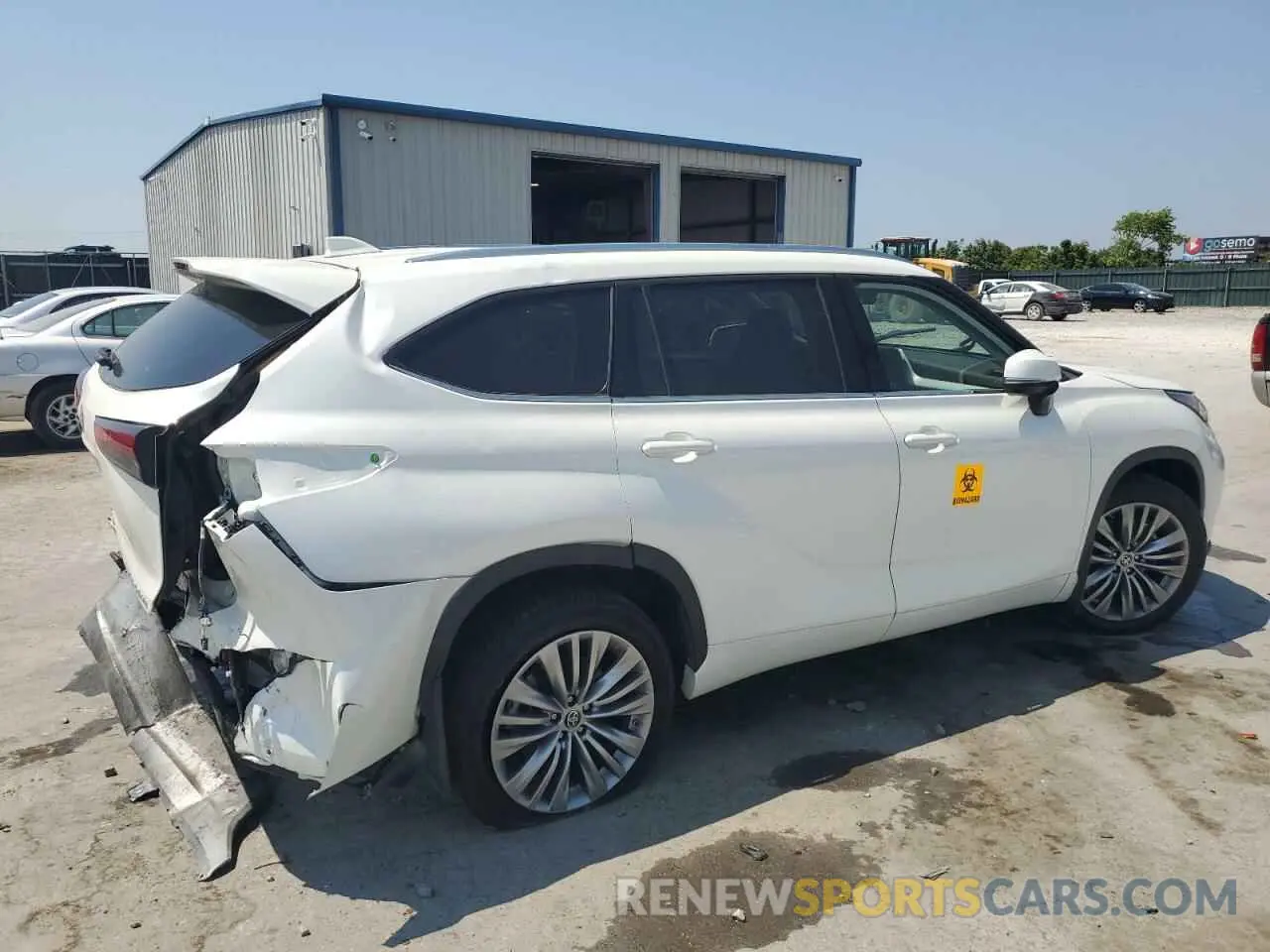 3 Photograph of a damaged car 5TDFZRBH7MS088913 TOYOTA HIGHLANDER 2021