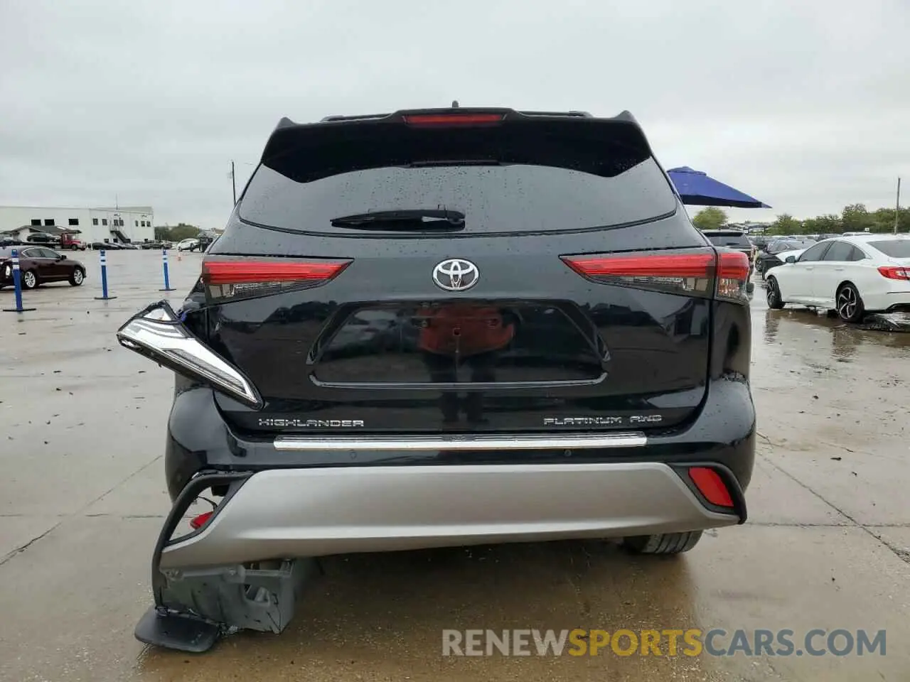 6 Photograph of a damaged car 5TDFZRBH7MS104401 TOYOTA HIGHLANDER 2021