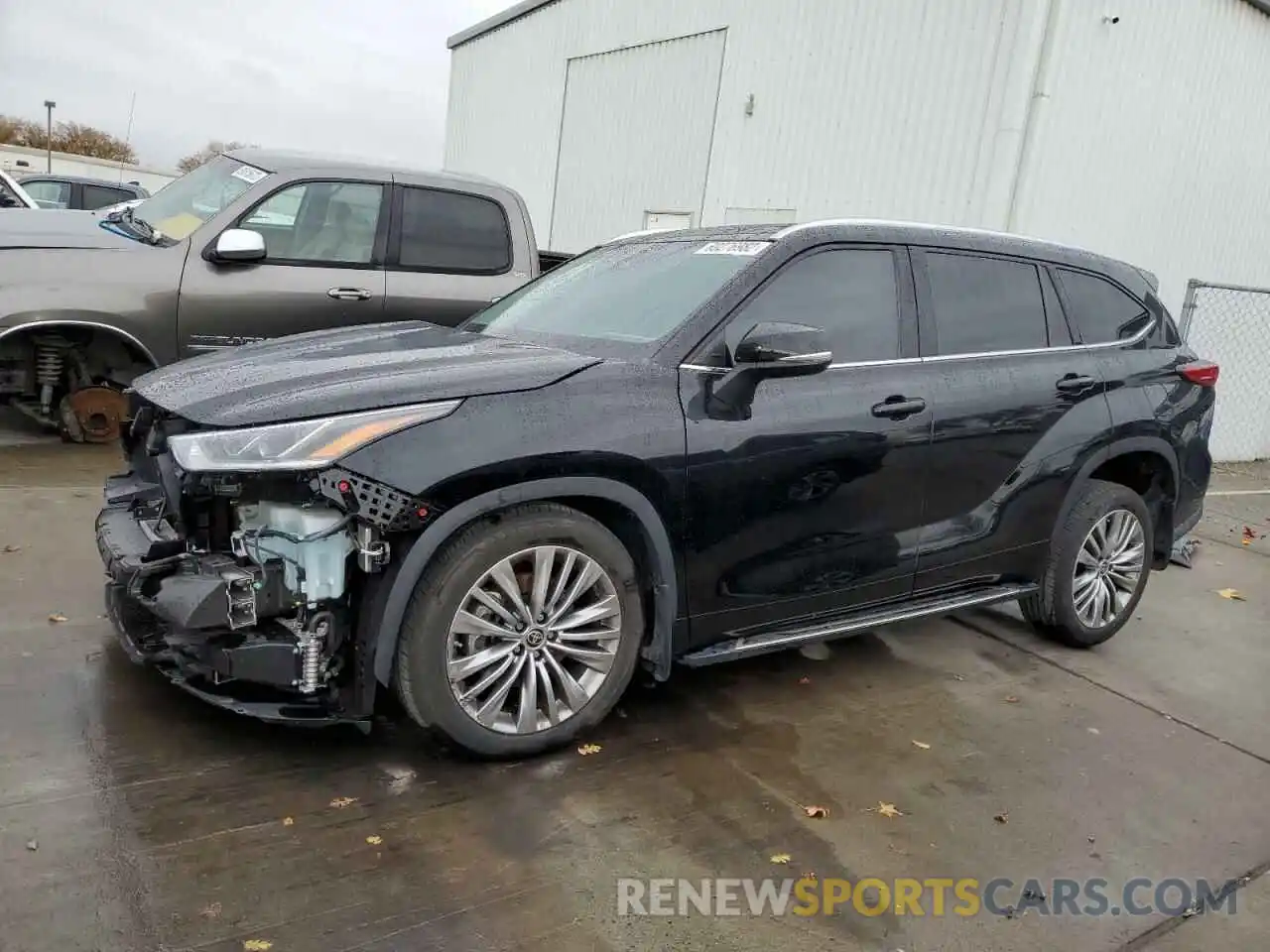 1 Photograph of a damaged car 5TDFZRBH7MS114183 TOYOTA HIGHLANDER 2021