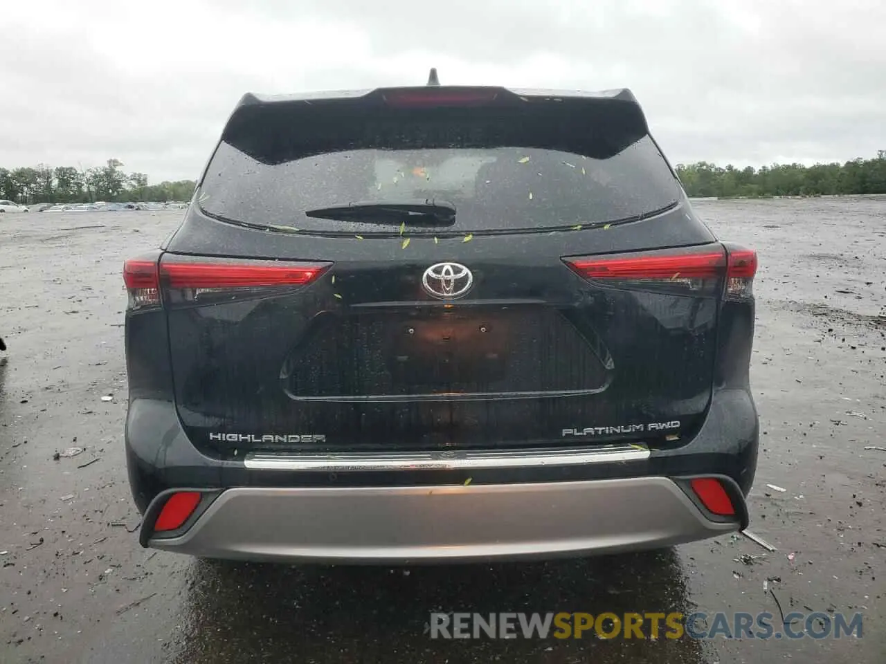 6 Photograph of a damaged car 5TDFZRBH8MS106089 TOYOTA HIGHLANDER 2021
