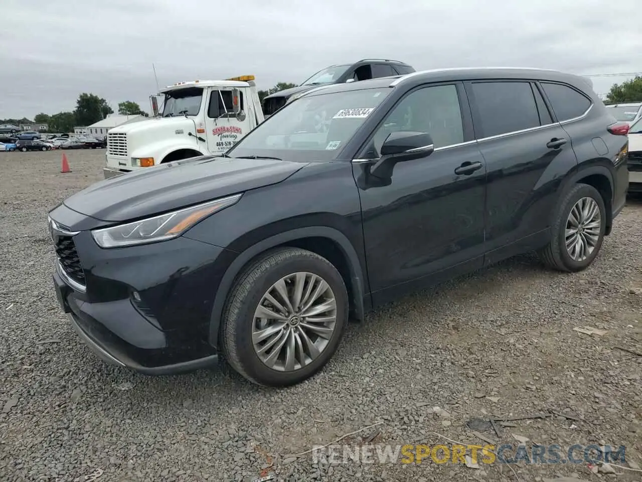 1 Photograph of a damaged car 5TDFZRBH8MS150755 TOYOTA HIGHLANDER 2021