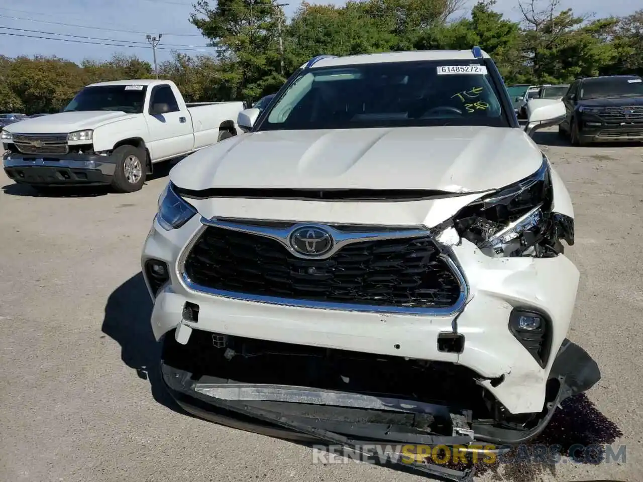 9 Photograph of a damaged car 5TDFZRBH9MS075855 TOYOTA HIGHLANDER 2021