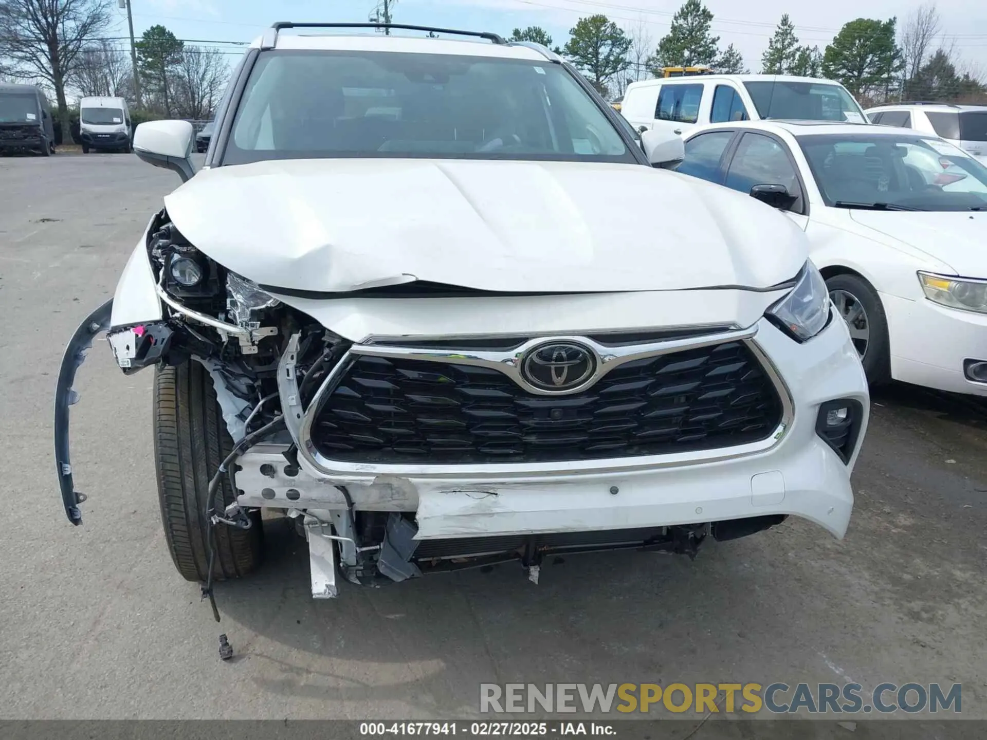 6 Photograph of a damaged car 5TDFZRBH9MS108434 TOYOTA HIGHLANDER 2021
