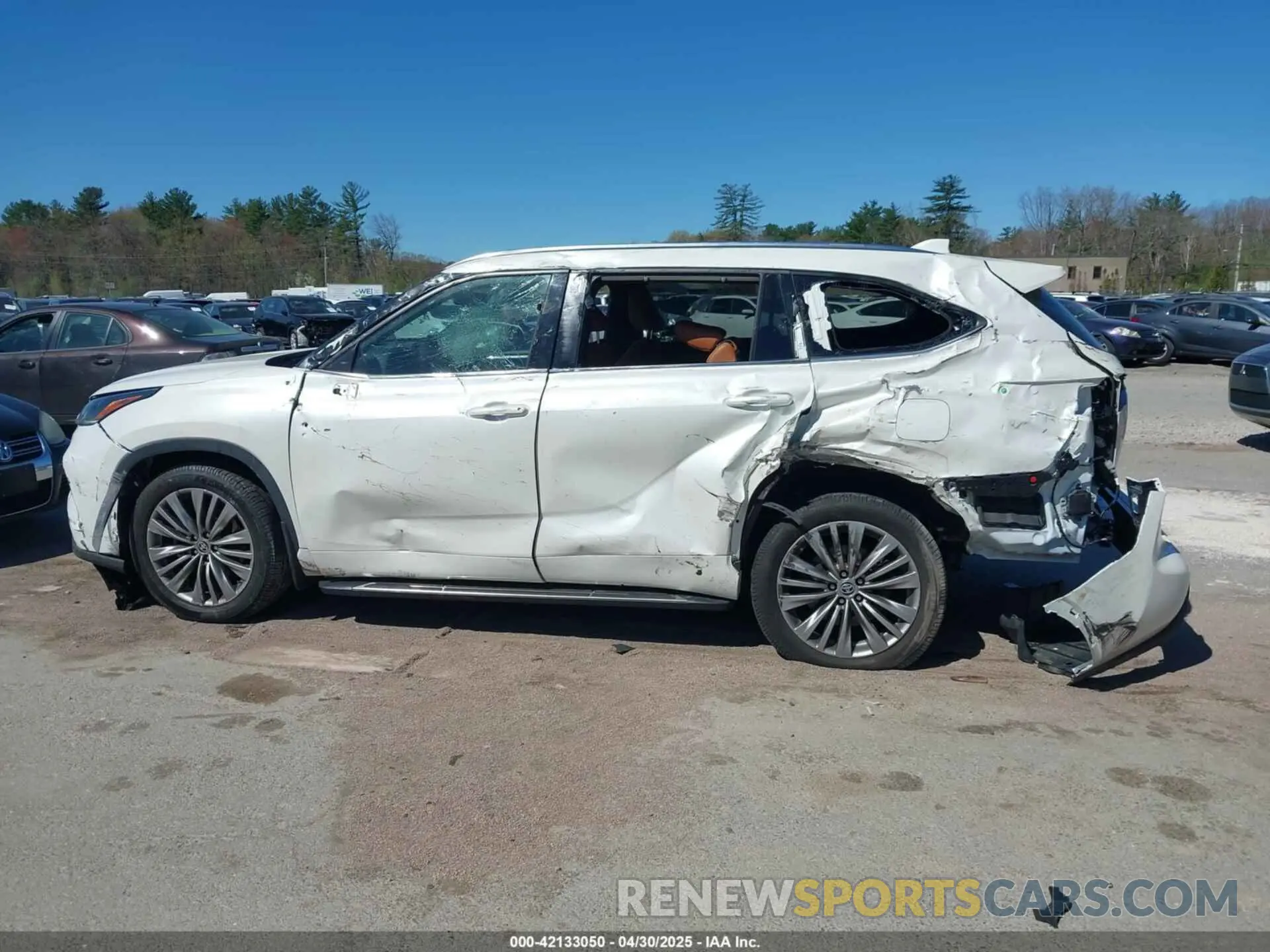 6 Photograph of a damaged car 5TDFZRBHXMS080062 TOYOTA HIGHLANDER 2021