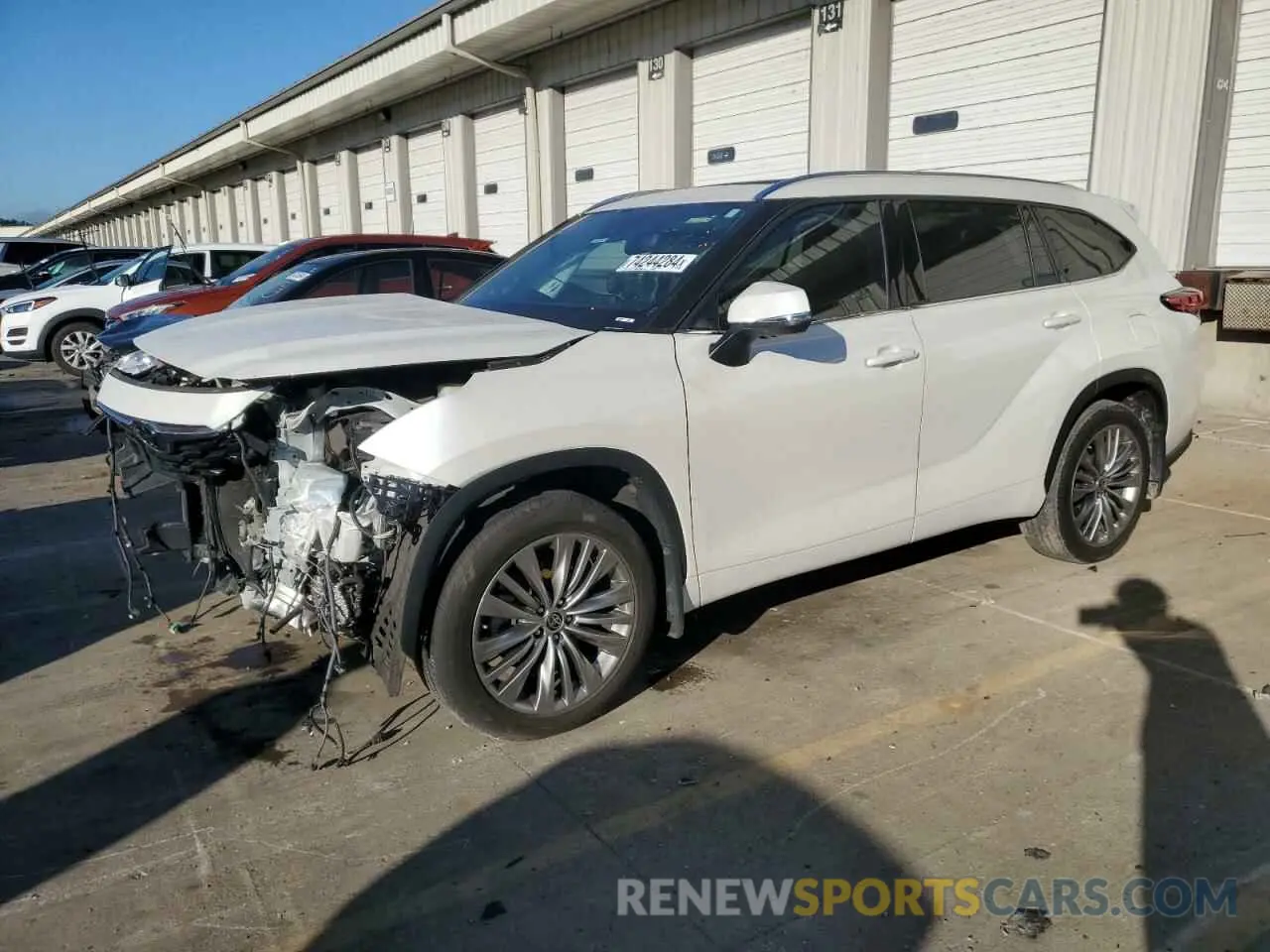 1 Photograph of a damaged car 5TDFZRBHXMS097931 TOYOTA HIGHLANDER 2021