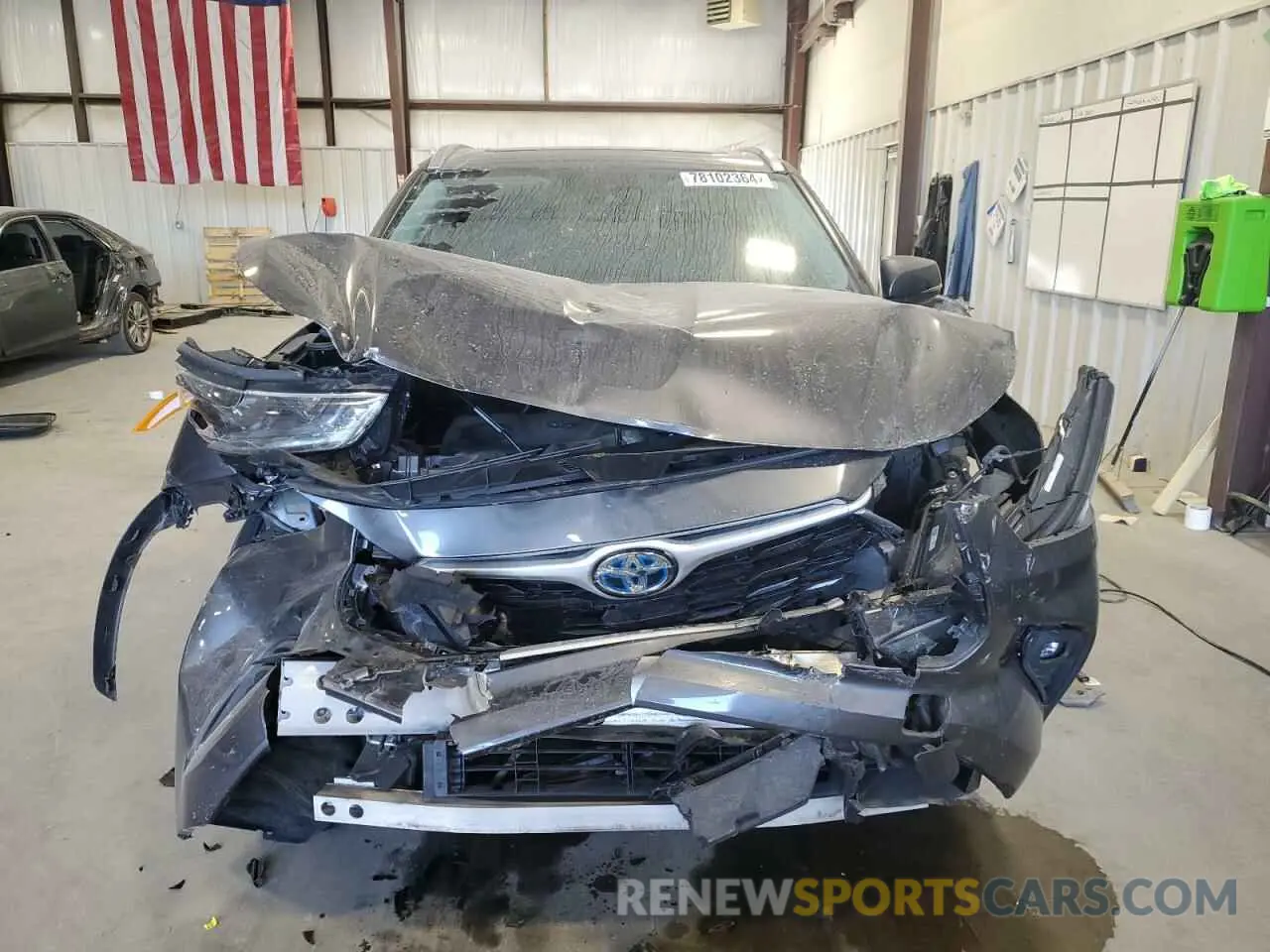 5 Photograph of a damaged car 5TDGARAH0MS008414 TOYOTA HIGHLANDER 2021