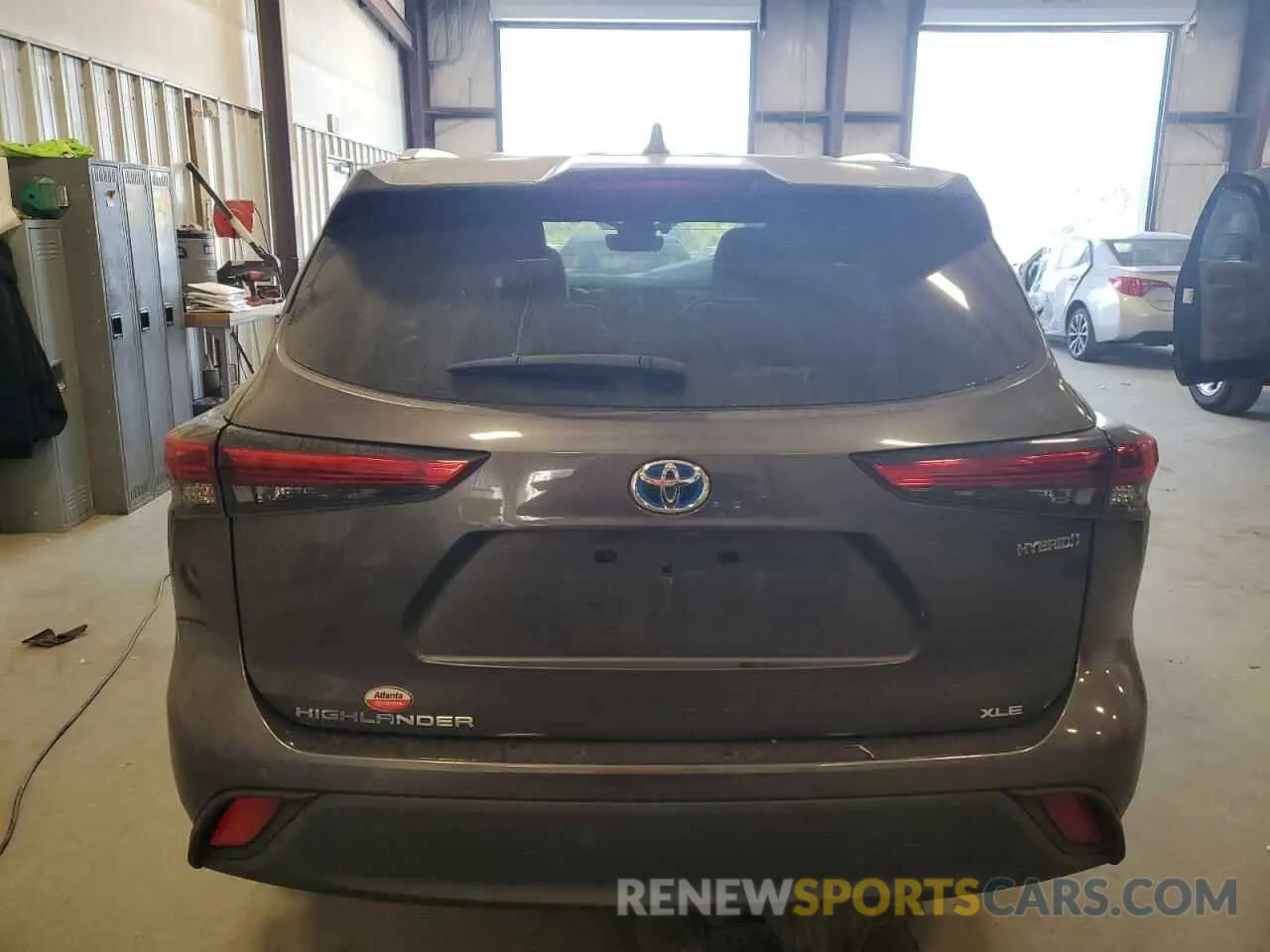 6 Photograph of a damaged car 5TDGARAH0MS008414 TOYOTA HIGHLANDER 2021