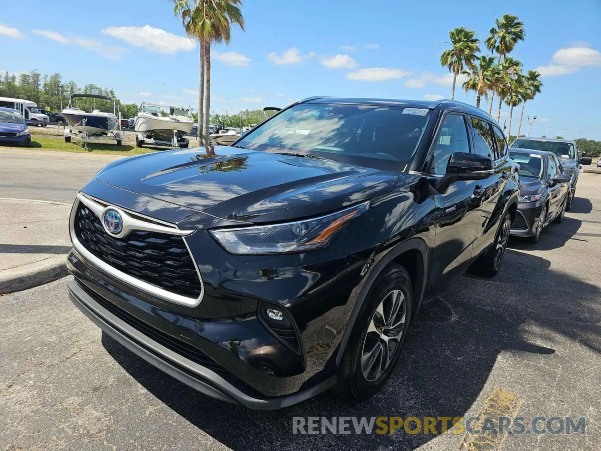7 Photograph of a damaged car 5TDGARAH1MS008020 TOYOTA HIGHLANDER 2021
